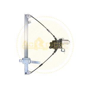 Window Regulators, Rear Right Electric Window Regulator (with motor) for Mercedes A CLASS (W169),  2004 2012, 4 Door Models, WITHOUT One Touch/Antipinch, motor has 2 pins/wires, AC Rolcar