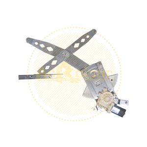 Window Regulators, Front Left Electric Window Regulator (with motor) for Kia CARENS, 2002 2006, 4 Door Models, WITHOUT One Touch/Antipinch, motor has 2 pins/wires, AC Rolcar