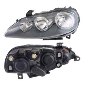Lights, Right Headlamp (Halogen, Takes H7 / H1 Bulbs, Supplied With Motor, Original Equipment) for Alfa Romeo 147 2007 on, 
