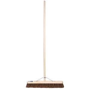 Brushes and Brooms, Draper 01089 Stiff Bassine Broom (600mm), Draper