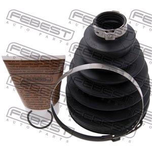 Bellow, Driveshaft, FEBEST Front Outer Drive Shaft Bellow Kit   0117P067, FEBEST