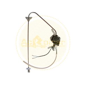 Window Regulators, Front Right Electric Window Regulator (with motor) for FIAT DUCATO Flatbed   Chassis (90), 1989 1994, 2 Door Models, WITHOUT One Touch/Antipinch, motor has 2 pins/wires, AC Rolcar