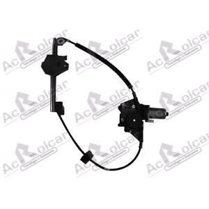 Window Regulators, Rear Right Electric Window Regulator (with motor) for FORD MONDEO Hatchback (BAP), 1996 2000, 4 Door Models, WITHOUT One Touch/Antipinch, motor has 2 pins/wires, AC Rolcar