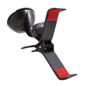 Phone Holder, Clampable Phone Holder For Car with Suction Cup, AMIO