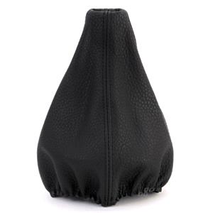 Interior Styling, Gear level cover   leather black, AMIO