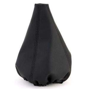 Interior Styling, Gear level cover eco   leather black, AMIO