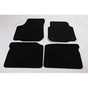 Car Mats, Tailored Car Floor Mats (No Clips Version) in Black for Seat Leon  2002 2005, Tailored Car Mats