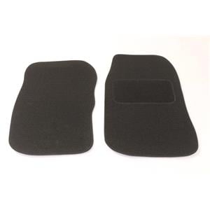 Car Mats, Tailored Car Floor Mats in Black for Ford Transit Flatbed Chassis  2000 2006   2 Piece Front Mats, Tailored Car Mats