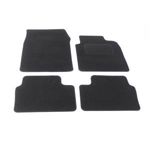Car Mats, Tailored Car Floor Mats in Black for Vauxhall Vectra Mk II 2002 2008   No Clips Required, Tailored Car Mats