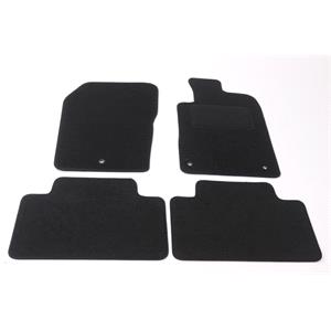 Car Mats, Tailored Car Floor Mats in Black for Jeep Grand Cherokee IV 2010 Onwards, Tailored Car Mats
