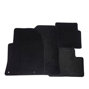 Tailored Car Mats (3x Full Row Mats) in Black for Citroen Synergie 1994 2002   3 Piece   No Clips