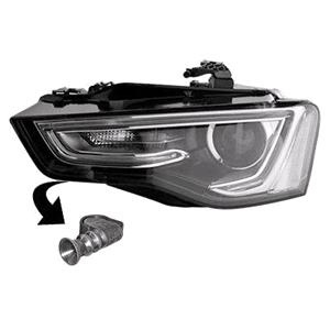 Lights, AuDI A5 '12 '12 LH Headlamp, Bi Xenon, Original Equipment    Audi A5 Sportback 2009 to 2016, 