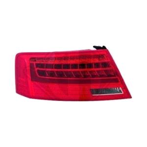 Lights, Left Rear Lamp (Outer, LED, Coupe & Cabriolet Only, Original Equipment) for Audi A5 Coupe 2012 on, 
