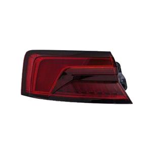 Lights, Left Rear Lamp (Outer, On Quarter Panel, LED, Smoked, With Swiping Indicator, Original Equipment) for Audi A5 Convertible 2016 on, 
