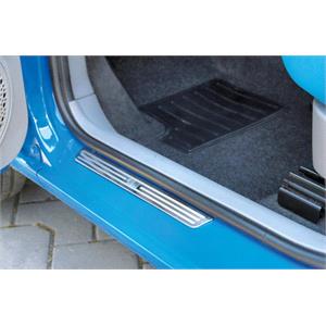 Exterior Tuning and Styling, Stainless steel door step lines   PB 4   33x3,2 cm, Pilot
