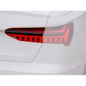 Lights, Right Rear Lamp (Inner, On Boot Lid, LED, With Standard Indicator, With Chrome Trim, Original Equipment) for Audi A6 2018 on, 