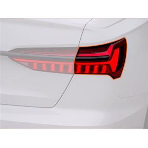 Lights, Right Rear Lamp (Outer, On Quarter Panel, LED, With Standard Indicator, With Chrome Trim, Original Equipment) for Audi A6 2018 on, 