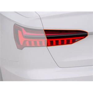 Lights, Left Rear Lamp (Inner, On Boot Lid, LED, With Swiping Indicator, With Chrome Trim, Original Equipment) for Audi A6 2018 on, 