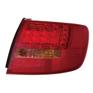 Lights, Right Rear Lamp (Outer, LED Type, Estate Only, Original Equipment) for Audi A6 Avant 2006 2008, 