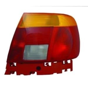 Lights, Right Rear Lamp (Saloon, Amber Indicator) for Audi A4 1995 1996, 