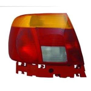 Lights, Left Rear Lamp (Saloon, Amber Indicator) for Audi A4 1995 1996, 