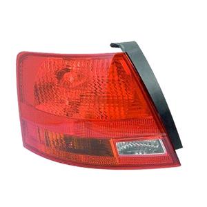 Lights, Left Rear Lamp (Outer, On Quarter Panel, Supplied With Bulbholder, Original Equipment) for Audi A4 Avant 2005 2007, 