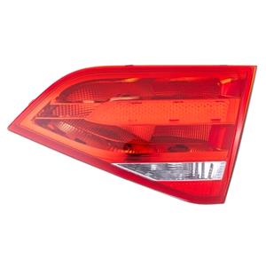 Lights, Right Rear Lamp (Inner, On Boot Lid, Standard Bulb Type, Supplied With Bulbholder, Original Equipment) for Audi A4 2008 to 2012, 