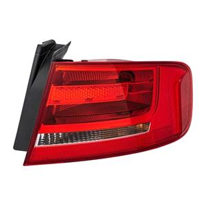 Lights, Right Rear Lamp (Saloon, Outer, On Quarter Panel, Standard Bulb Type, Supplied With Bulb Holder, Original Equipment) for Audi A4 2008   2012, 