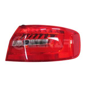 Lights, Right Rear Lamp (Outer, On Quarter Panel, LED Type, Saloon Models, Original Equipment) for Audi A4 2012 2015, 