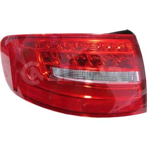 Lights, Left Rear Lamp (Outer, On Quarter Panel, LED, Estate Models Only, Original Equipment) for Audi A4 Avant 2012 2015, 