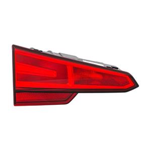 Lights, Left Rear Lamp (Inner, On Boot Lid, Standard Bulb Type, Supplied With Bulbs & Bulbholder) for Audi A4 2015 to 2019, 
