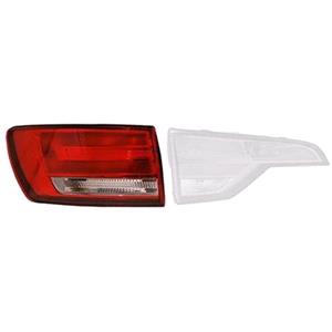 Lights, Left Rear Lamp (Outer, On Quarter Panel, Standard Bulb Type, Supplied With Bulbholder, Estate Models Only, Original Equipment) for Audi A4 Avant 2015 2020, 