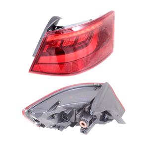 Lights, Right Rear Lamp (LED Type, Outer, On Quarter Panel) for Audi A3 3 Door 2012 on, 
