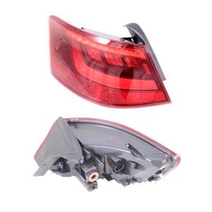 Lights, Left Rear Lamp (LED Type, Outer, On Quarter Panel) for Audi A3 3 Door 2012 on, 