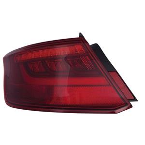 Lights, Left Rear Lamp (LED Type, Outer, On Quarter Panel) for Audi A3 Sportback 5 Door 2012 2016, 