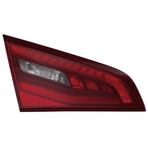 Lights, Left Rear Lamp (LED Type, Inner, On Boot Lid) for Audi A3 Sportback 5 Door 2012 2016, 