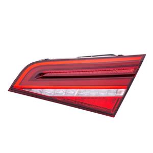Lights, Right Rear Lamp (Inner, On Boot Lid, LED Type, Without Wiping Effect Indicator) for Audi A3 Sportback 5 Door 2016 to 2019, 