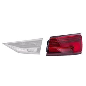 Lights, Right Rear Lamp (Outer, On Quarter Panel, LED Type, With Wiping Effect Indicator, Saloon & Cabriolet Models, Original Equipment) for Audi A3 Saloon 2016 on, 
