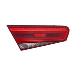 Lights, Left Rear Lamp (Inner, On Boot Lid, LED Type, Original Equipment) for Audi A3 3 Door 2016 to 2020, 