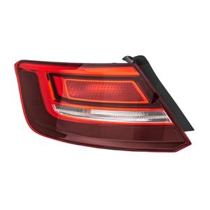 Lights, Left Rear Lamp (Outer, On Quarter Panel, Standard Bulb Type, Supplied With Bulbs) for Audi A3 Sportback 5 Door 2016 to 2019, 