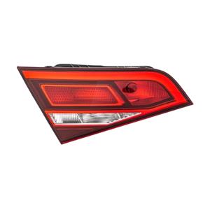 Lights, Left Rear Lamp (Inner, On Boot Lid, Standard Bulb Type, Supplied With Bulbs & Bulbholder) for Audi A3 Sportback 5 Door 2016 to 2019, 
