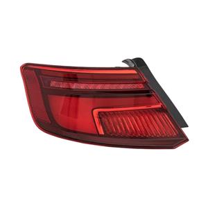 Lights, Left Rear Lamp (Outer, On Quarter Panel, LED Type, Without Wiping Effect Indicator) for Audi A3 Sportback 5 Door 2016 to 2019, 