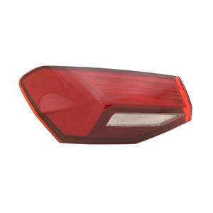 Lights, Left Rear Lamp (Outer, On Quarter Panel, Standard Bulb Type, Supplied Without Bulbholder) for Audi A3 Sportback 2019 to 2024, 