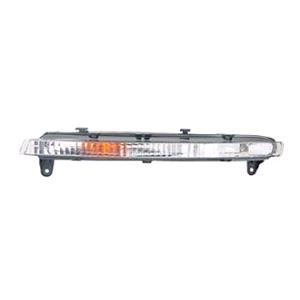 Lights, Left Front Indicator / Parking Light (In Bumper, Clear Lens, Takes H1W / W5W Bulbs) for Audi Q7 2006 2010, 