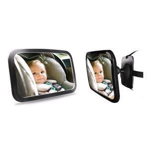 Kids Travel Accessories, Super View Car Baby Mirror   20 x 29 x 9cm, AMIO