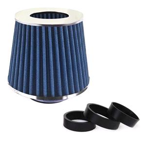 Engine Tuning, Car Air Filter AF Blue + 3 Adapters, AMIO