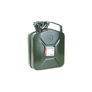 Jerry and Fuel Cans, Metal Jerry Can 5L   Green, AMIO