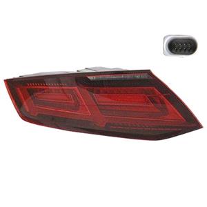 Lights, Left Rear Lamp (LED, Original Equipment) for Audi TT Roadster 2014 to 2023, 