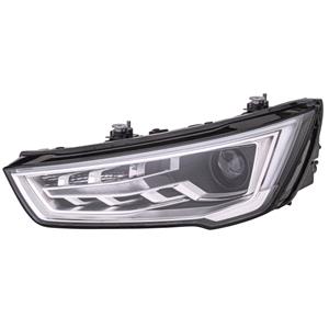 Lights, Left Headlamp (Bi Xenon, Takes D3S Bulb, With LED DRL, Supplied Without Bulb Or Modules, Original Equipment) for Audi A1 Sportback 5 Door 2015 2018, 