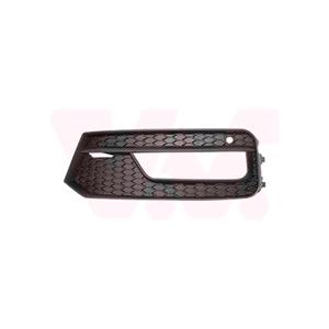 Grilles, Audi A1 3 Door 2015 2018 LH Front Bumper Grille, With Hole For Fog Lamp, Not For S Line Models, 